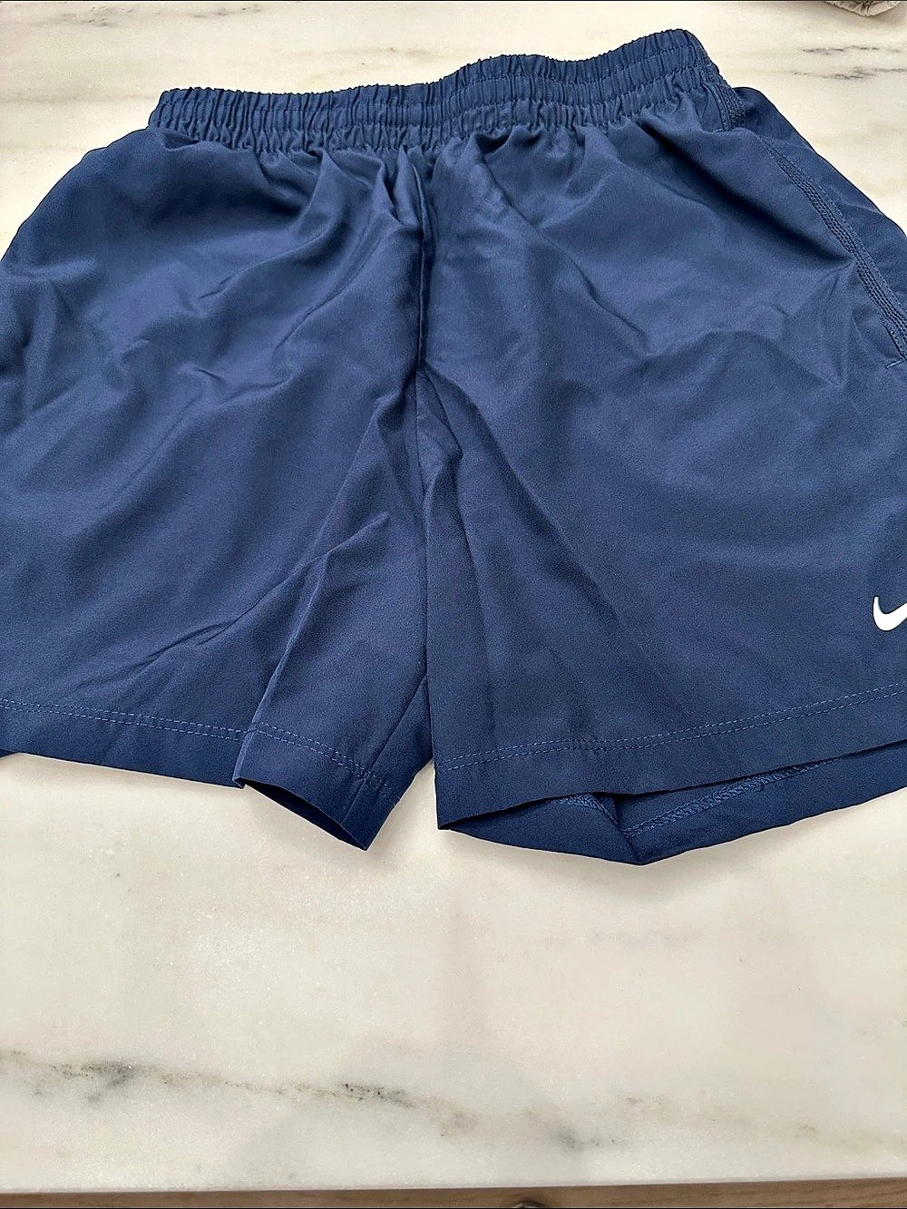 Nike Dri-FIT youth large Tempo Running Shorts Athletic Blue. Like new